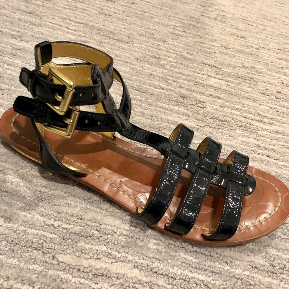 Coach Leather Gladiator Sandals - Picture 2 of 4